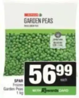 SuperSpar GARDEN PEAS offer
