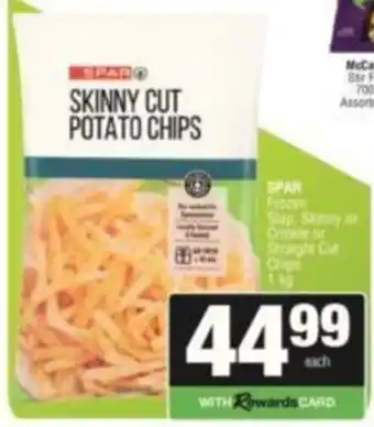 SuperSpar SPAR Skinny Cut Potato Chips offer