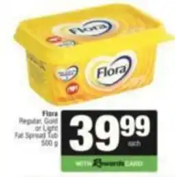 SuperSpar Flora Fat Spread Tub offer