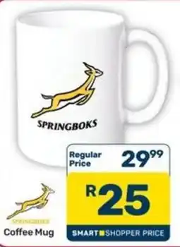 Pick n Pay Hypermarket Springboks Coffee Mug offer