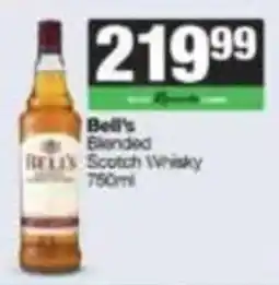 SuperSpar Bell's Blended Scotch Whisky offer