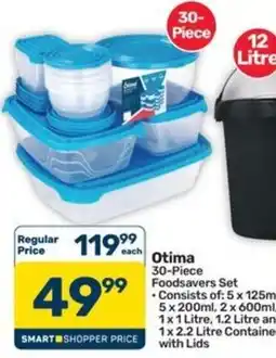 Pick n Pay Hypermarket Otima 30-Piece Food savers Set offer