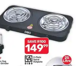 Pick n Pay Hypermarket 2-Plate Spiral Hotplate offer