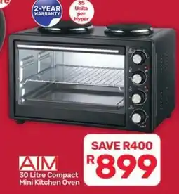 Pick n Pay Hypermarket AIM 30 Litre Compact Mini Kitchen Oven offer