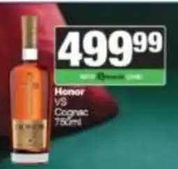SuperSpar Honor VS Cognac offer