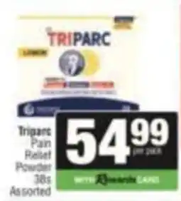 Spar Triparc Pain Relief Powder Assorted offer