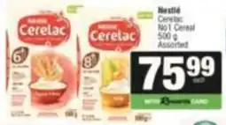 Spar Nestlé Cerelac Assorted offer