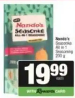 SuperSpar Nando's Seasoning All in 1 offer