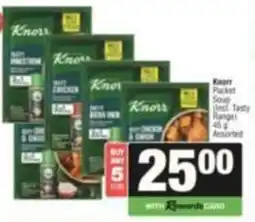 SuperSpar Knorr Packet Soup Assorted offer