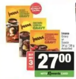 SuperSpar Imana Gravy or Sauce Assorted offer