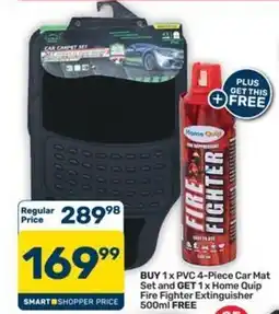 Pick n Pay Hypermarket PVC Car Mat Set offer