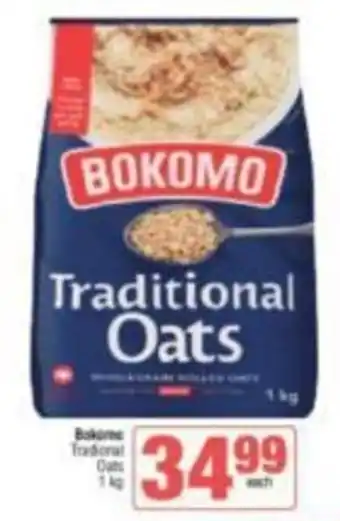 Spar Bokomo Traditional Oats offer
