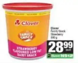 Spar Clover Family Snack Strawberry offer