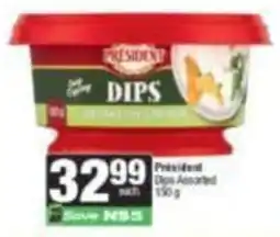 Spar President Dips Assorted offer