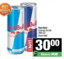 KwikSpar Red Bull Energy Drink Assorted offer