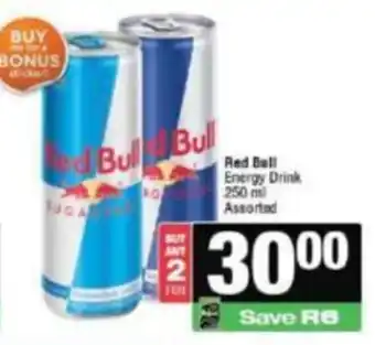 KwikSpar Red Bull Energy Drink Assorted offer