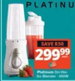Checkers Platinum On-the-Go Blender offer