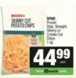 Spar Skinny Cut Potato Chips offer