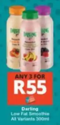 Checkers Darling Low Fat Smoothie offer
