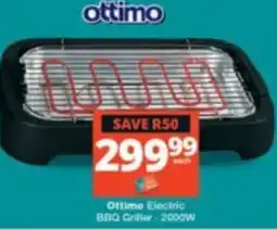 Checkers Ottimo Electric BBQ Griller offer