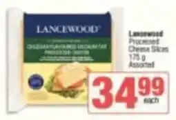 Spar Lancewood Processed Cheese Slices Assorted offer