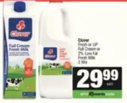 Spar Clover Full Cream Fresh Milk offer