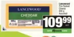 Spar Lancewood Cheddar Assorted offer