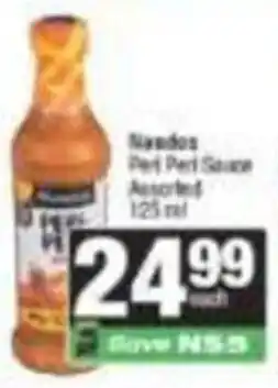 Spar Nandos Peri Peri Sauce Assorted offer