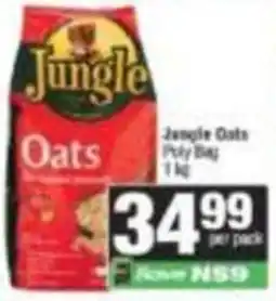 Spar Jungle Oats offer