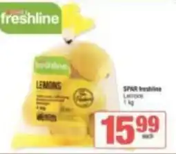 Spar SPAR freshline Lemons offer