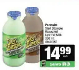 KwikSpar Parmalat Steri Stumple Flavoured Low Fat Milk Assorted offer