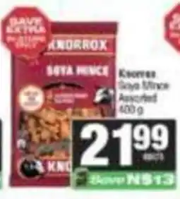 Spar Knorr Soya Mince Assorted offer