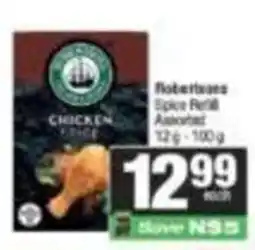 Spar Robertsons Spice Refill Assorted offer