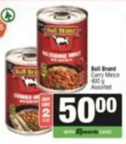 Spar Bull Brand Curry Mince Assorted offer