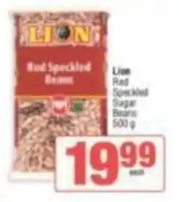 Spar Lion Red Speckled Sugar Beans offer
