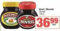 Spar Bovril / Marmite Spread offer