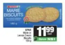Spar Marie Biscuits offer