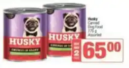 Spar Husky Canned Dog Food Assorted offer
