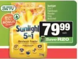 Spar Sunlight 5 in 1 Handwash Powder Assorted offer