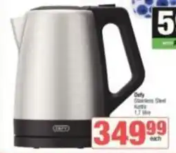 Spar Dely Stainless Steel Kettle offer