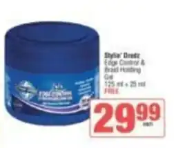 Spar Stylin' Dredz Edge Control & Braid Holding Gel offer