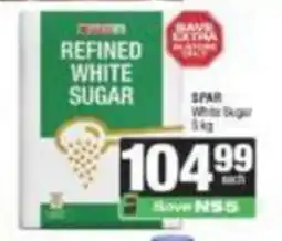 Spar REFINED WHITE SUGAR offer