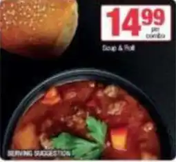 Spar Soup & Roll offer