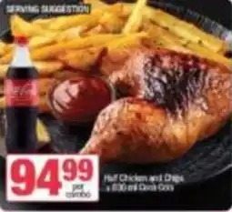 Spar Half Chicken and Chips offer