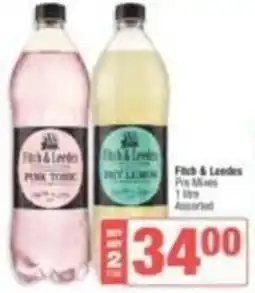 Spar Fitch & Leedes Pre Mixes Assorted offer