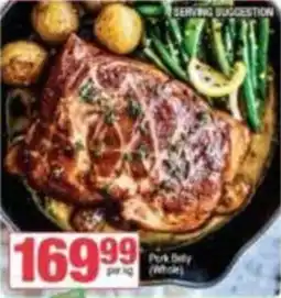 Spar Pork Belly (Whole) offer