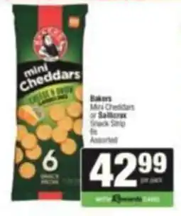 Spar Bakers Mini Cheddars Assorted offer