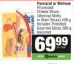 KwikSpar Pannalat or Melrose Processed Cheese Slices Assorted offer