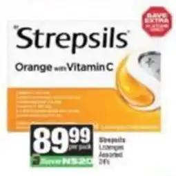 Spar Strepsils Orange with Vitamin C Assorted offer