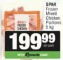 KwikSpar SPAR Frozen Mixed Chicken Portions offer